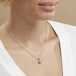 Histoire d'Or Collier Barbara Argent Blanc