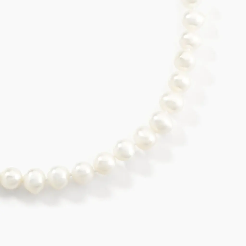 Histoire d'Or Collier Baroque Or Jaune Perle De Culture Sale