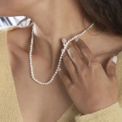 Histoire d'Or Collier Baroque Or Jaune Perle De Culture Online