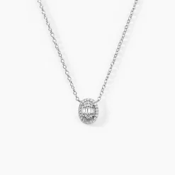 Histoire d'Or Collier Baroque Party Argent Blanc Oxyde De Zirconium Clearance