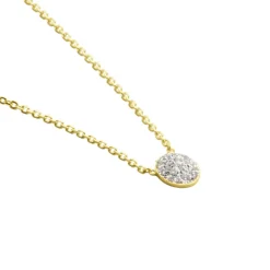 Histoire d'Or Collier Bartholome Or Jaune Sale