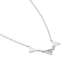 Histoire d'Or Collier Bartoumieu Argent Blanc Oxyde De Zirconium Sale