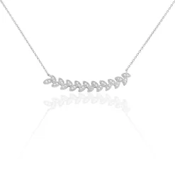 Histoire d'Or Collier Basceis Argent Oxyde Outlet