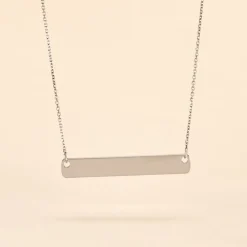 Histoire d'Or Collier Beavis or blanc Hot