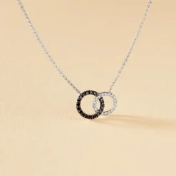 Histoire d'Or Collier Bella Or Blanc Diamant Outlet