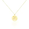 Histoire d'Or Collier Benedicte Message Or Jaune Online
