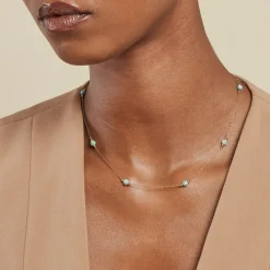 Histoire d'Or Collier Billy Or Jaune Turquoise or jaune turquoise turquoise Hot