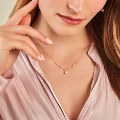 Histoire d'Or Collier Bindy Or Jaune Perle De Culture Online