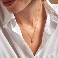 Histoire d'Or Collier Bobbie Plaqué Or Jaune Oxyde De Zirconium Discount