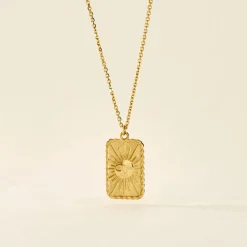 Histoire d'Or Collier Bonne Aventure Or Jaune Clearance