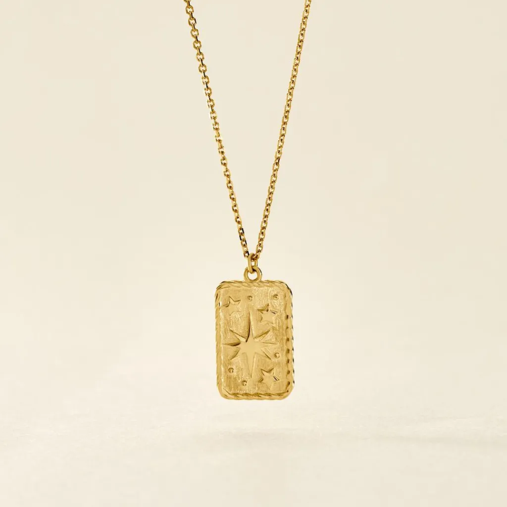 Histoire d'Or Collier Bonne Aventure Or Jaune Discount