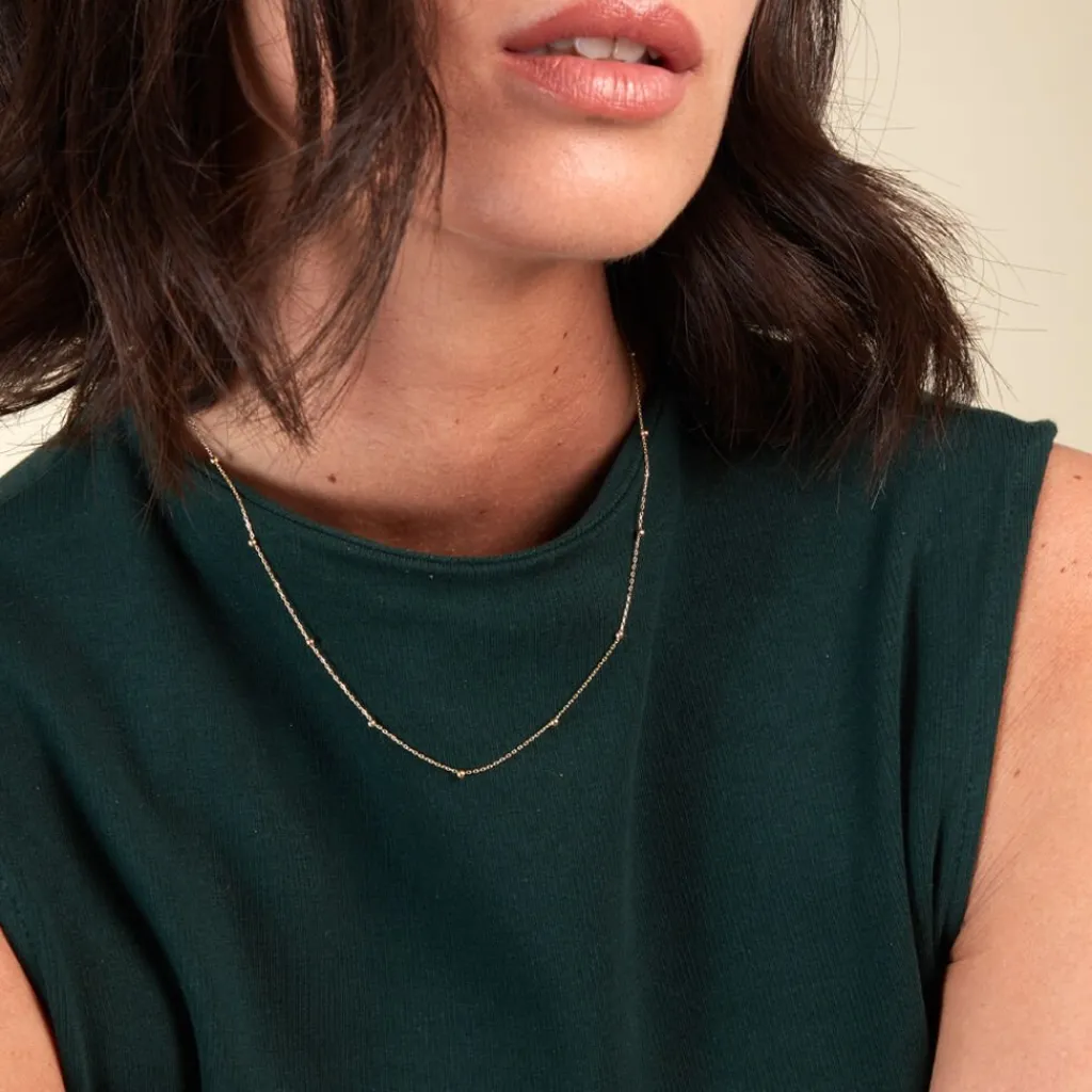 Histoire d'Or Collier Booker Or Jaune Hot