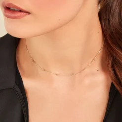 Histoire d'Or Collier Bookers  Or Jaune New