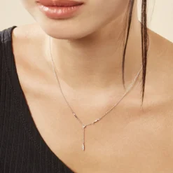 Histoire d'Or Collier Bormana Argent Blanc Oxyde De Zirconium Discount