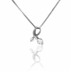Histoire d'Or Collier Briaga Argent Blanc Oxyde De Zirconium Best