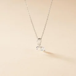 Histoire d'Or Collier Briaga Argent Blanc Oxyde De Zirconium Best