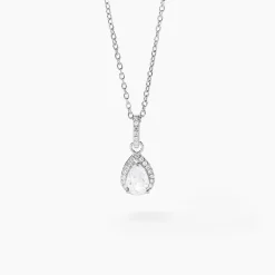 Histoire d'Or Collier Briony Argent Blanc Oxyde De Zirconium Outlet