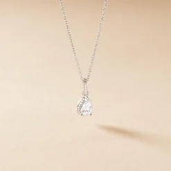 Histoire d'Or Collier Briony Argent Blanc Oxyde De Zirconium Outlet