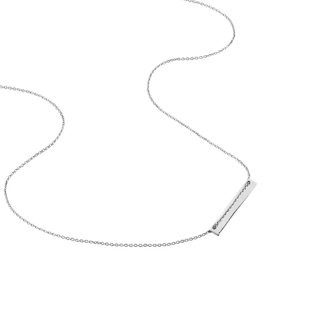 Histoire d'Or Collier Bronwen Argent Blanc New