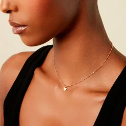 Histoire d'Or Collier Bubble Argent Jaune Online