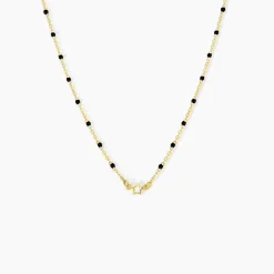 Histoire d'Or Collier Bubble Argent Jaune Oxyde De Zirconium New