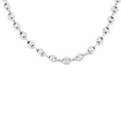 Histoire d'Or Collier Cadia Acier Blanc Hot