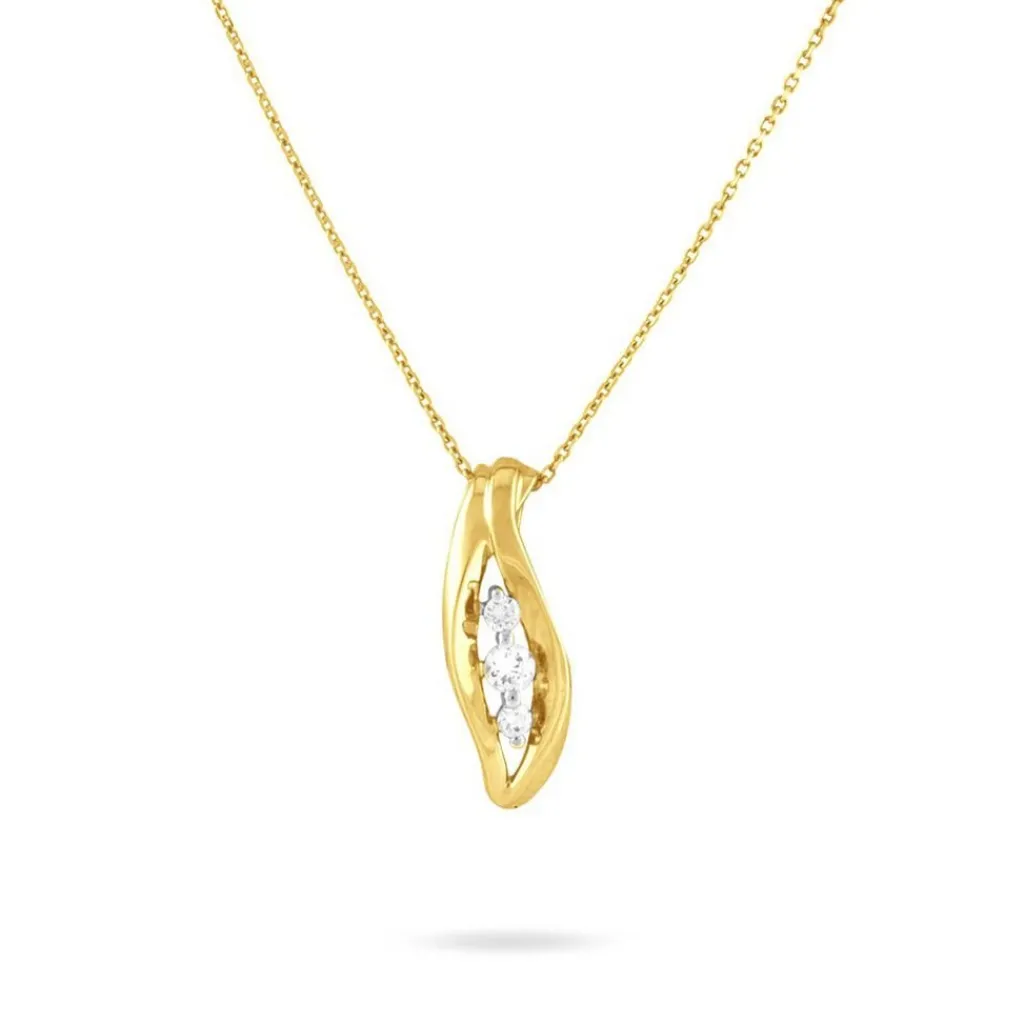 Histoire d'Or Collier Caline Or Jaune Diamant Discount
