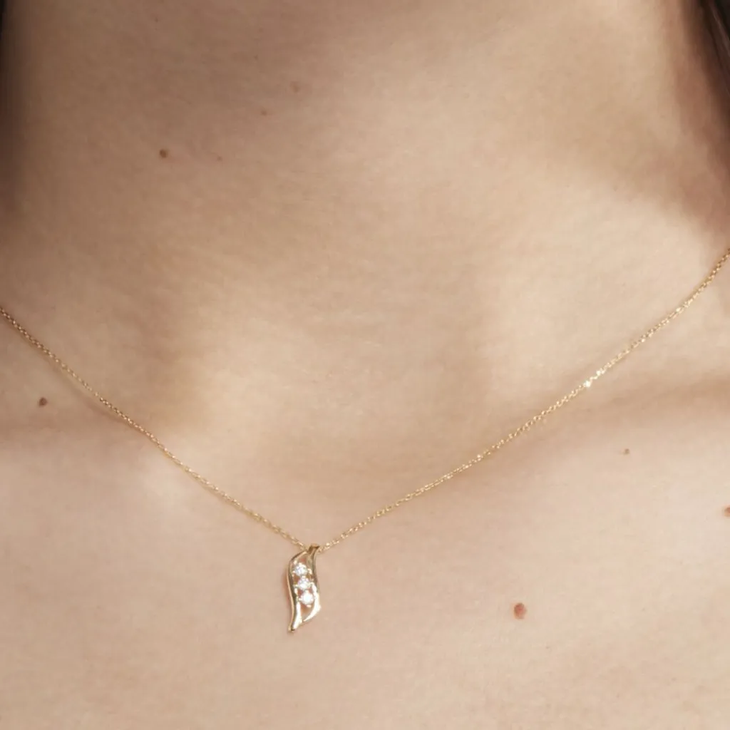 Histoire d'Or Collier Caline Or Jaune Diamant Discount