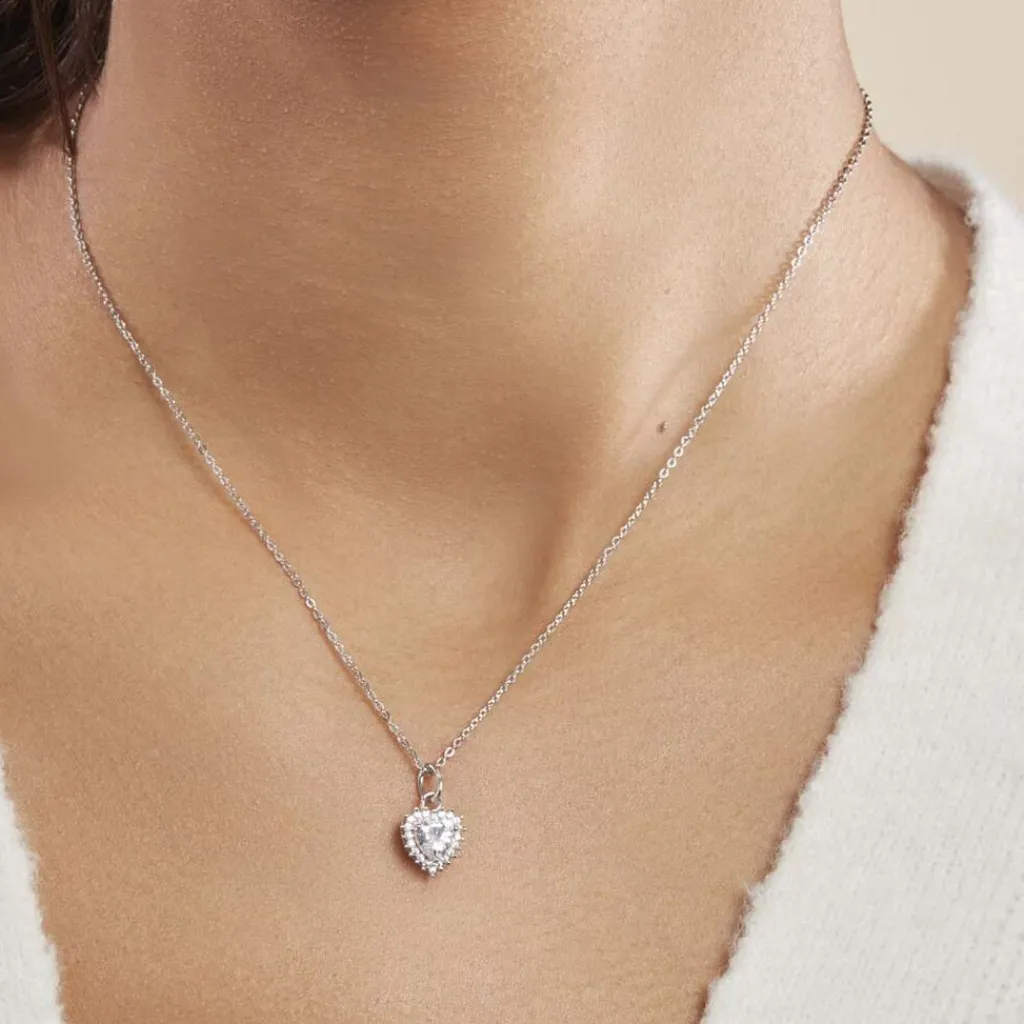 Histoire d'Or Collier Calvi De Zirconium argent blanc oxyde Hot