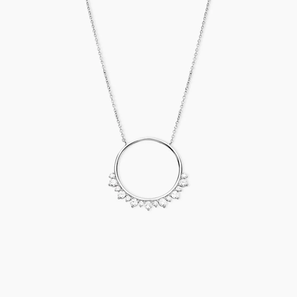 Histoire d'Or Collier Camil Argent Blanc Oxyde De Zirconium Clearance