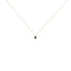 Histoire d'Or Collier Campsis Or Jaune Malachite Clearance