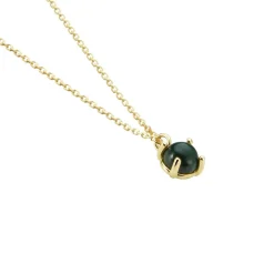 Histoire d'Or Collier Campsis Or Jaune Malachite Clearance