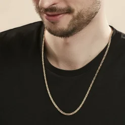 Histoire d'Or Collier Capucin Or Jaune Maille Marine Plate Online