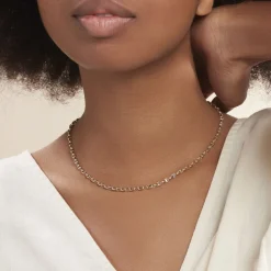 Histoire d'Or Collier Carlo Or Bicolore Maille Marine Ronde Outlet