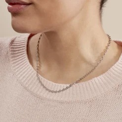 Histoire d'Or Collier Carrus Argent Blanc Outlet