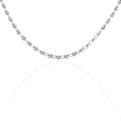 Histoire d'Or Collier Carrus Argent Blanc