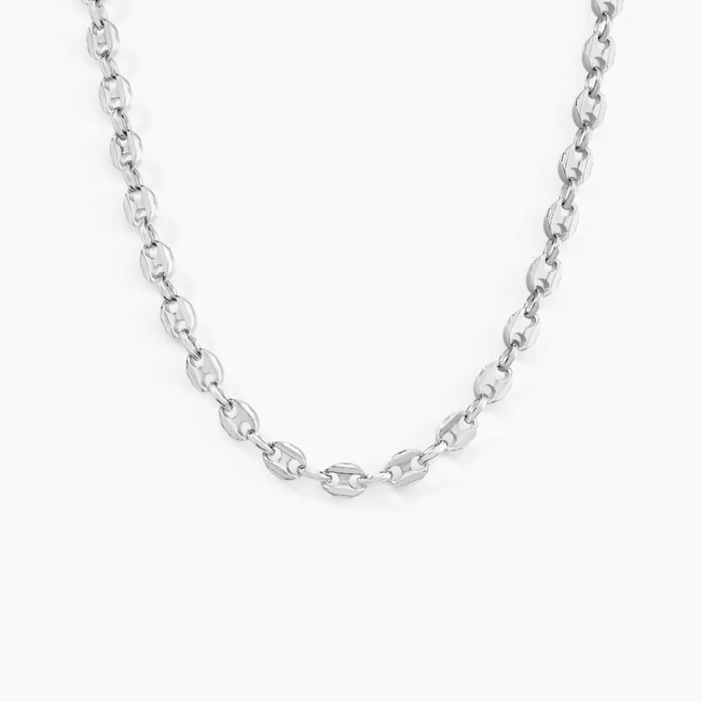 Histoire d'Or Collier Carrus Argent Blanc