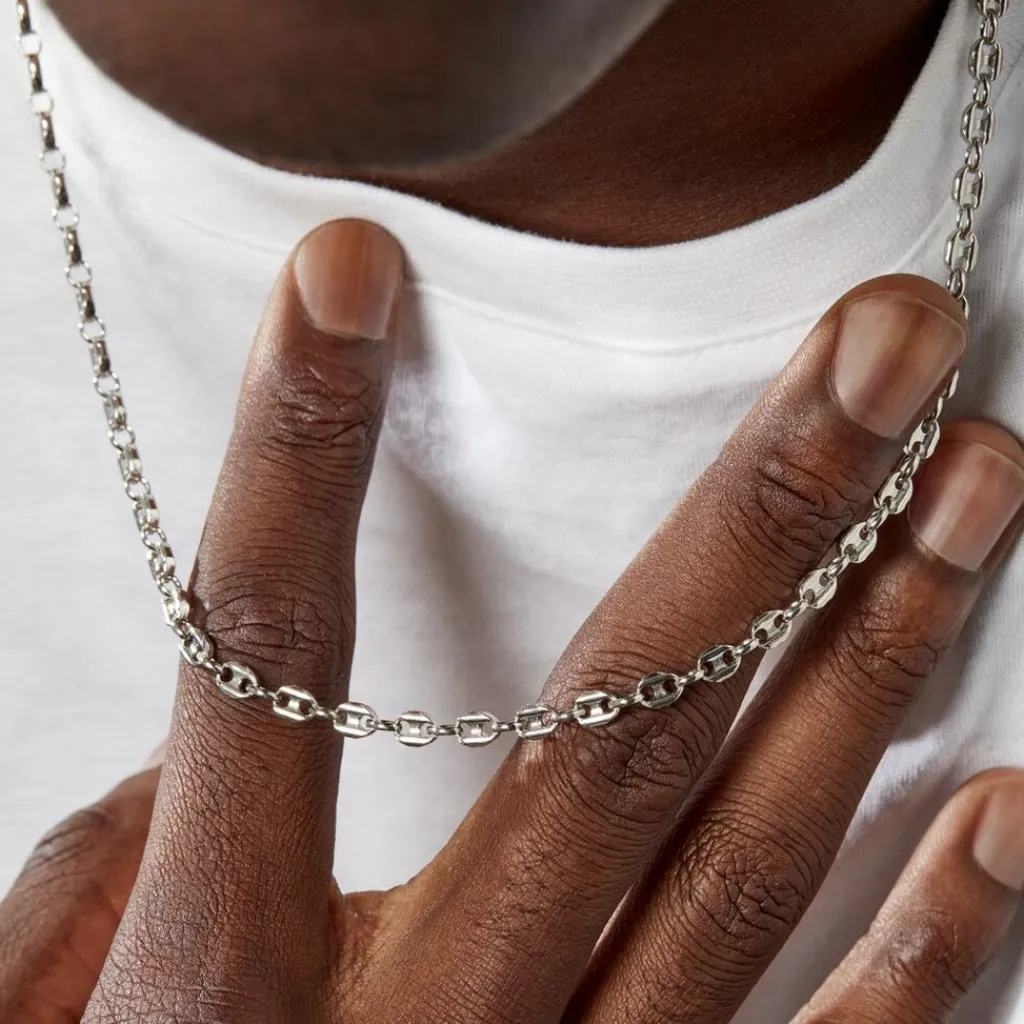 Histoire d'Or Collier Carrus Argent Blanc