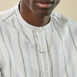 Histoire d'Or Collier Casper Argent Blanc Sale