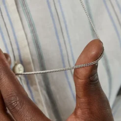 Histoire d'Or Collier Casper Argent Blanc New