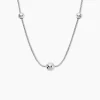 Histoire d'Or Collier Catarina Argent Blanc New