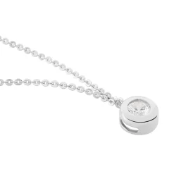 Histoire d'Or Collier Cate Argent Blanc Oxyde De Zirconium Clearance