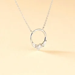 Histoire d'Or Collier Catiane Argent Blanc Oxyde De Zirconium Sale
