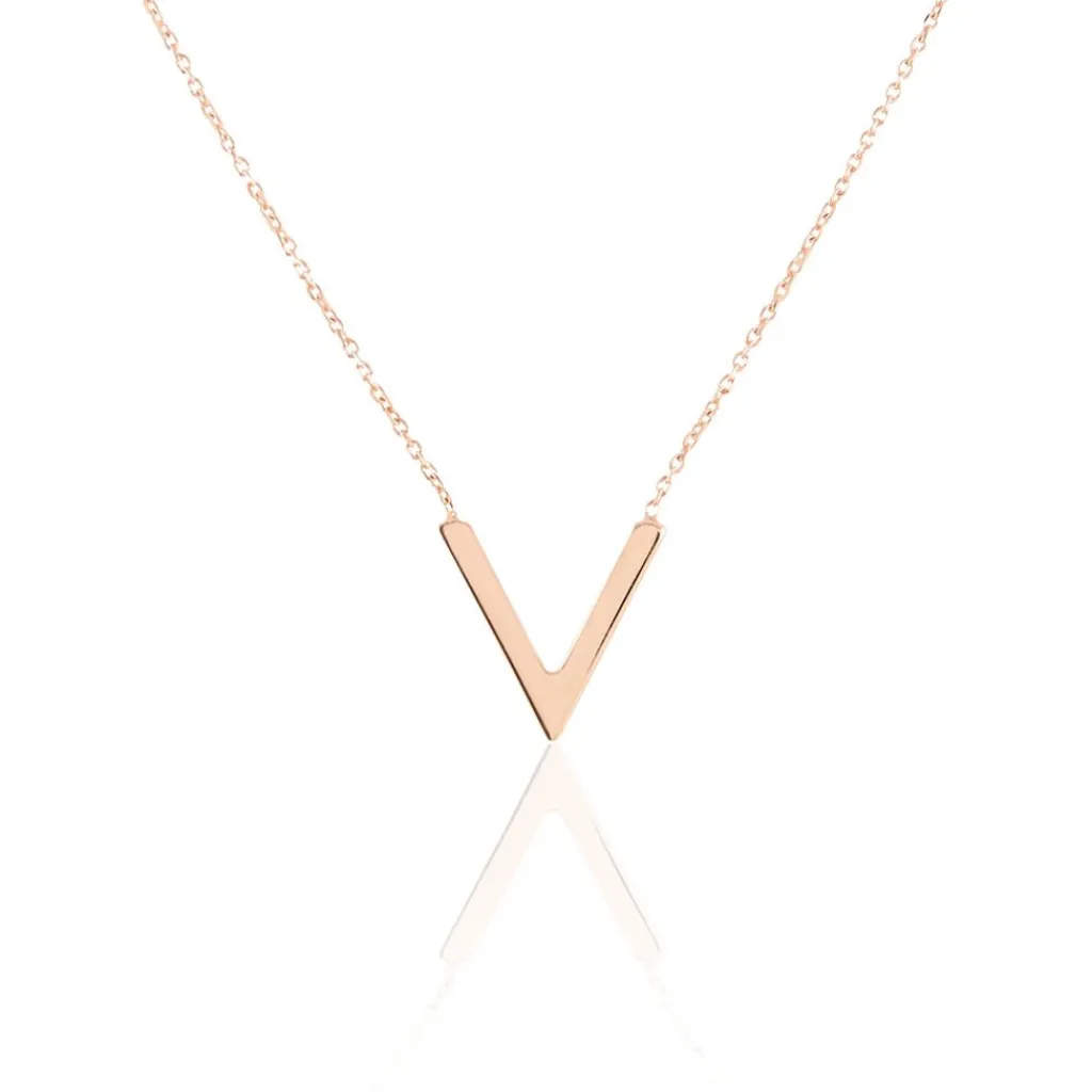 Histoire d'Or Collier Celene or rose Clearance