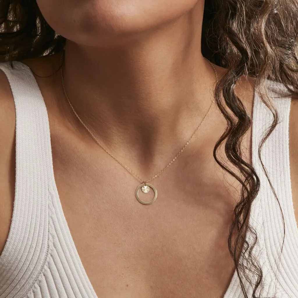 Histoire d'Or Collier Celestino Or Jaune Discount