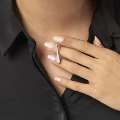 Histoire d'Or Collier Celine Or Blanc Diamant Online