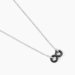 Histoire d'Or Collier Celinia Argent Blanc Céramique Et Oxyde De Zirconium Outlet