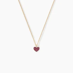 Histoire d'Or Collier Cerine Coeur Or Jaune Best