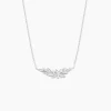 Histoire d'Or Collier Cesarine Argent Blanc Oxyde De Zirconium