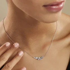 Histoire d'Or Collier Cesarine Argent Blanc Oxyde De Zirconium